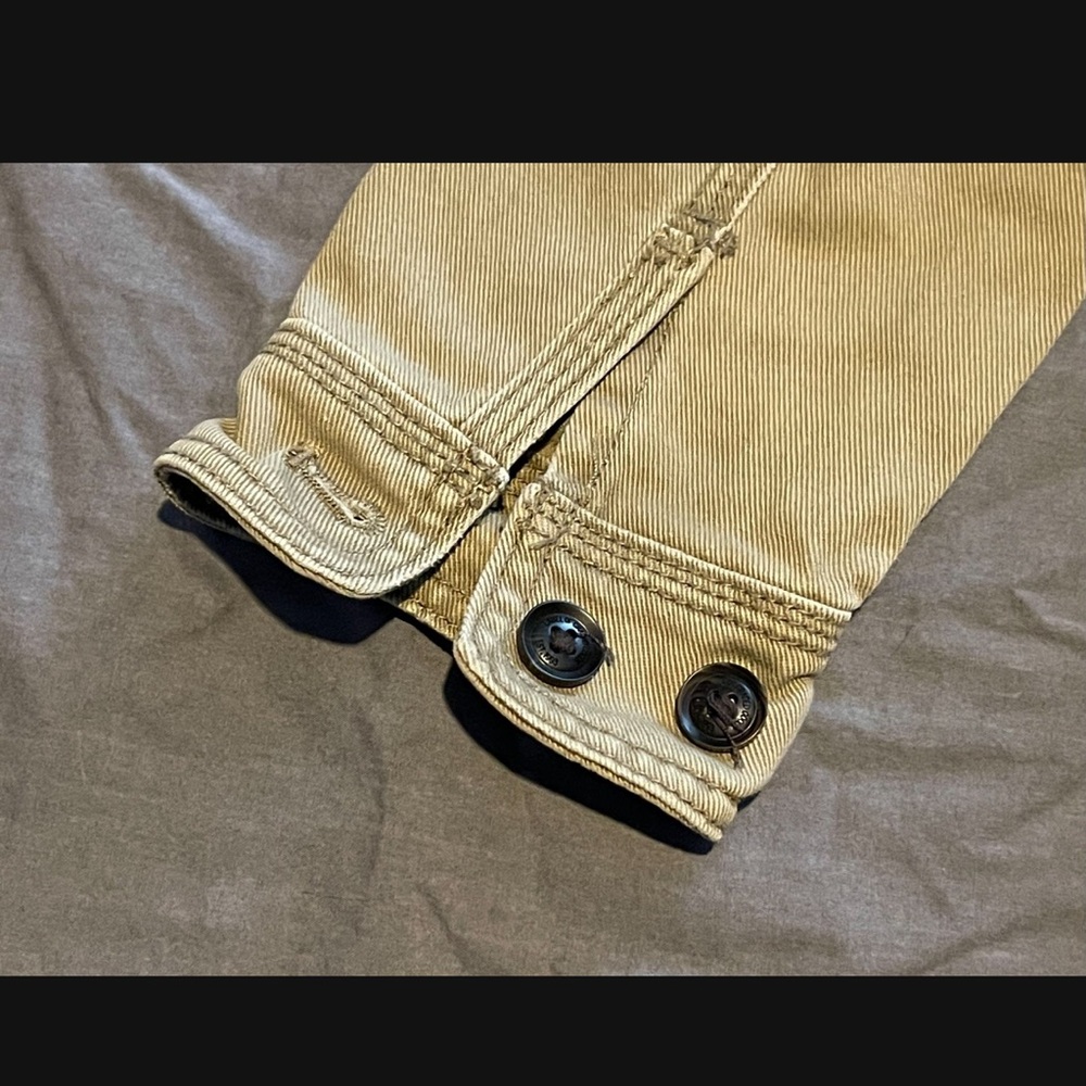 H&M L.O.G.G. Boy’s Jacket Blazer - Size 5/6Y - Khaki - Picture 5 of 5